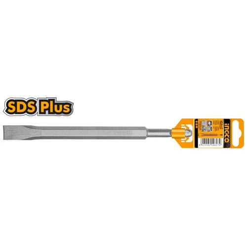 Зубило плоское SDS Plus 14×250×40 мм INGCO