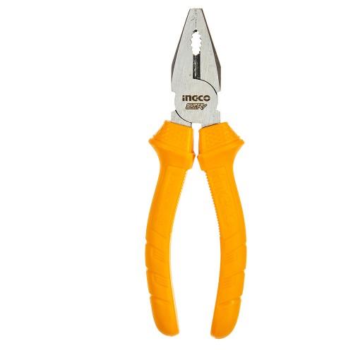 Комбинированные плоскогубцы 180 мм INGCO Super Select