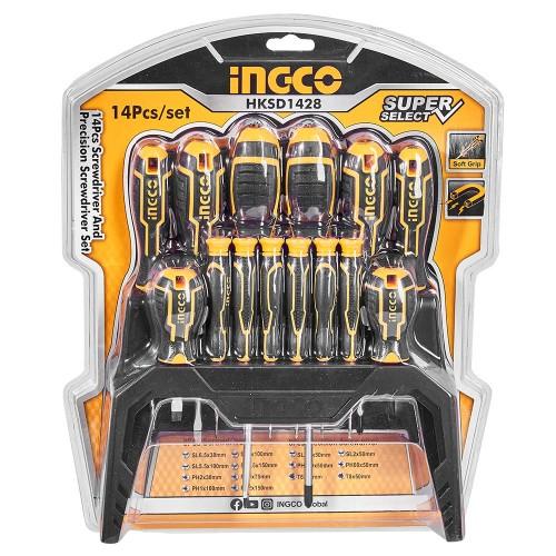 Набор отверток, 14 шт. INGCO Super Select
