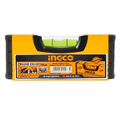 Уровень 10 см с магнитами INGCO INDUSTRIAL