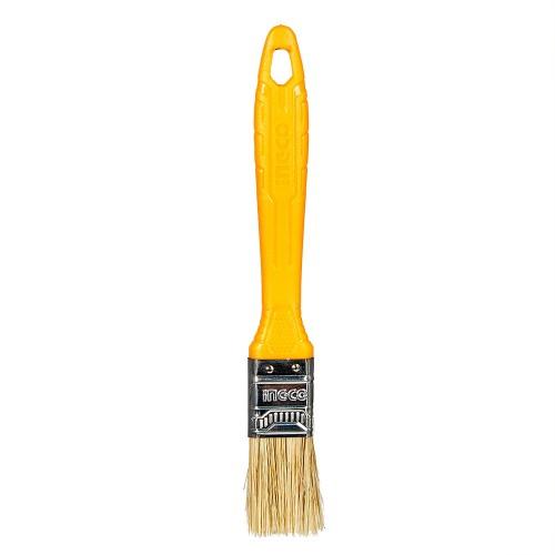 Кисть флейцевая пластиковая ручка 1″ INGCO Super Select