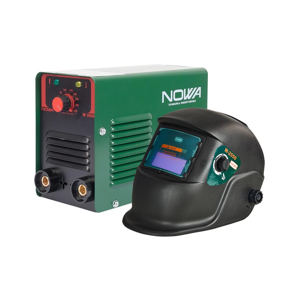 Комплект зварювальний апарат NOWA W355K + маска NOWA W-2550 (1+1)