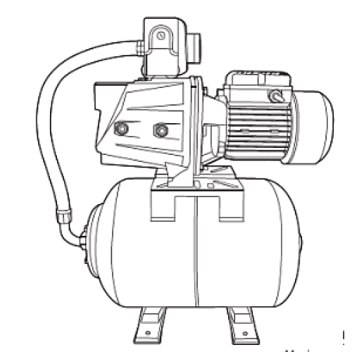 Насосна станція струменева AJW 954-24w