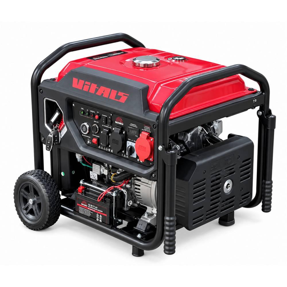Генератор бензиновий інверторний Vitals Master IG 7.5ba dual power