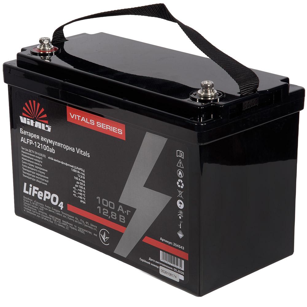Батарея акумуляторна Vitals ALFP-12100ab