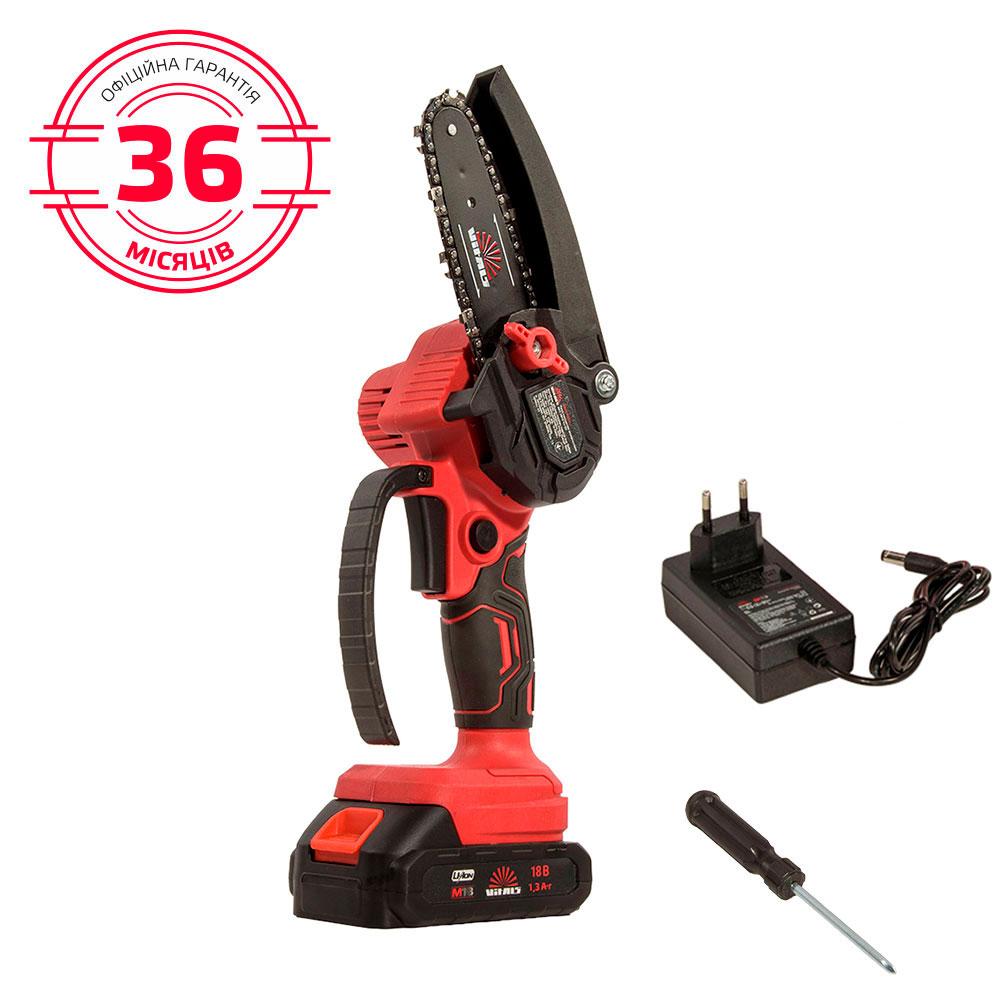 Пила ланцюгова акумуляторна Vitals AKZ 1810-1n Kit