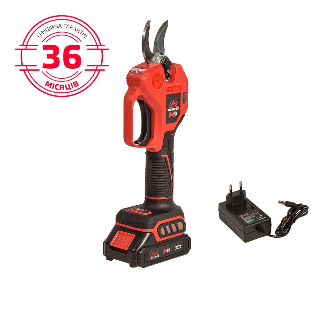 Секатор акумуляторний Vitals Master AG 1830cdk BL Kit