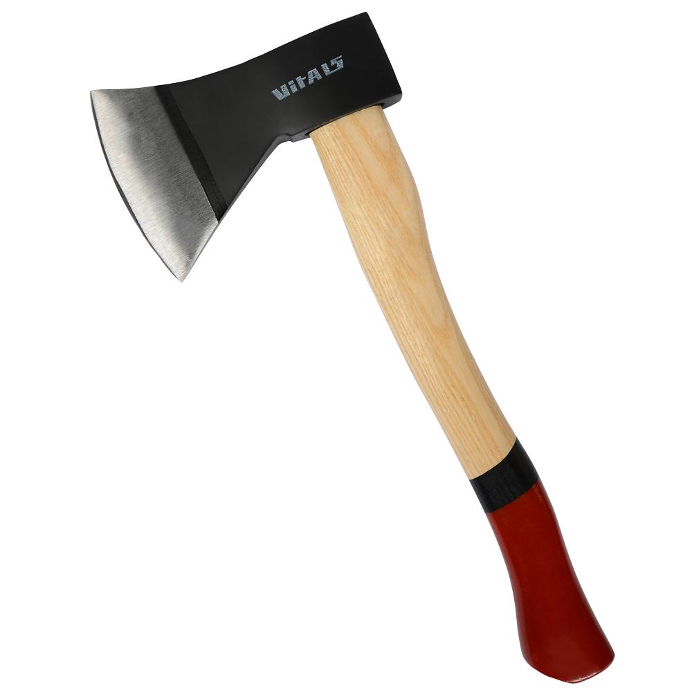 Топор 800г деревянная рукоять Vitals A08-38W