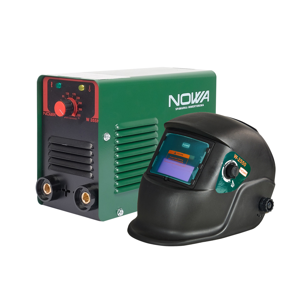 Комплект зварювальний апарат NOWA W355K + маска NOWA W-2550 (1+1)