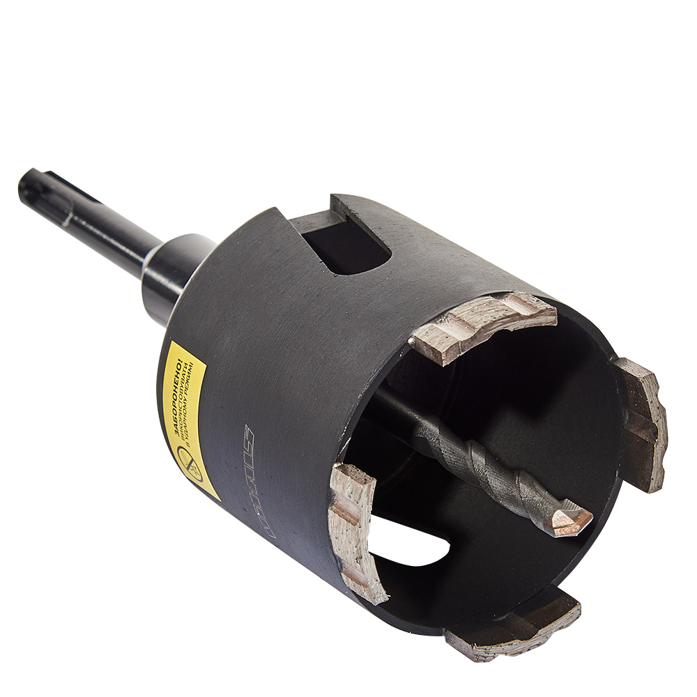 Комплект алмазної коронки по бетону Vitals Professional 68×110 мм М16 SDS-plus