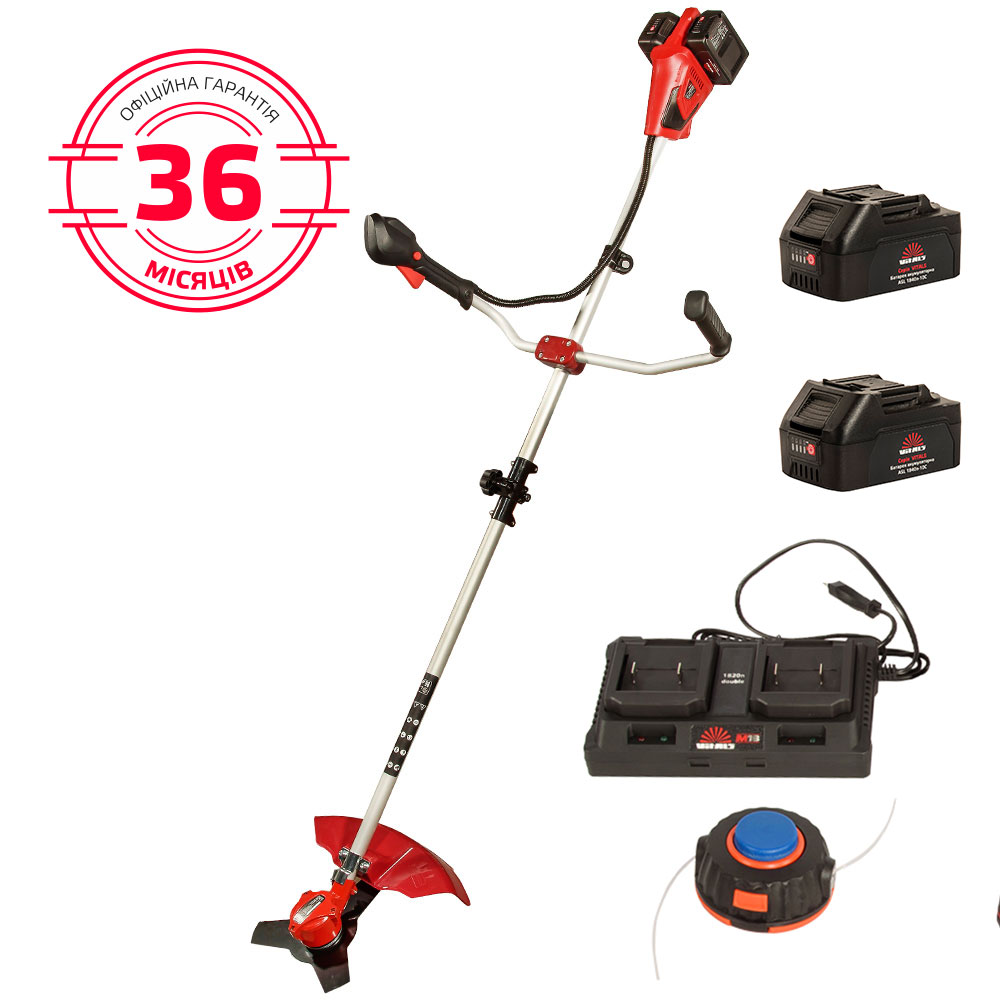 Електрокоса акумуляторна Vitals AZT 3645-1n Kit
