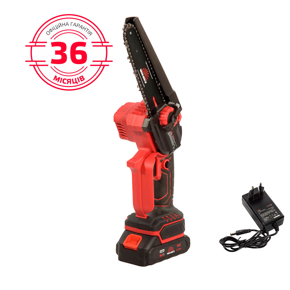 Пила ланцюгова акумуляторна Vitals AKZ 1815-1n BL Kit