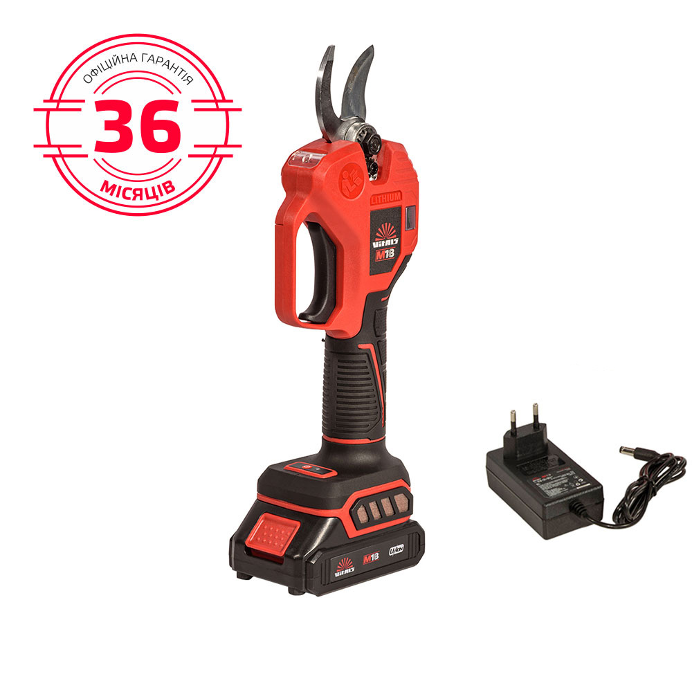 Секатор акумуляторний Vitals Master AG 1830cdk BL Kit